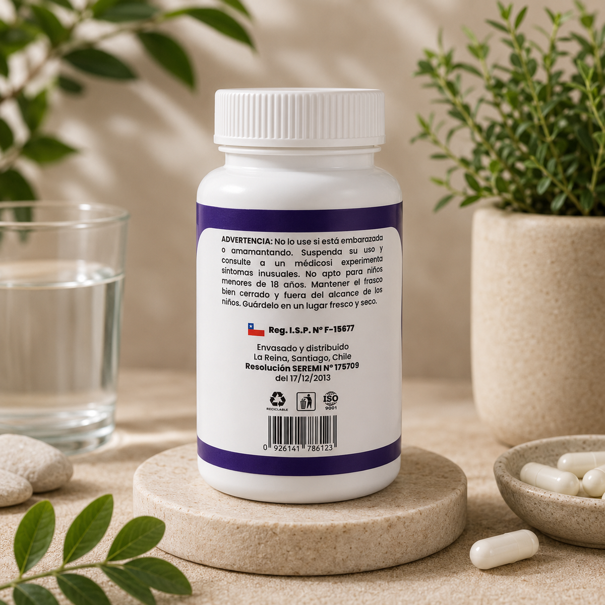 Magnesio Suplemento 8 Elemental 1000mg