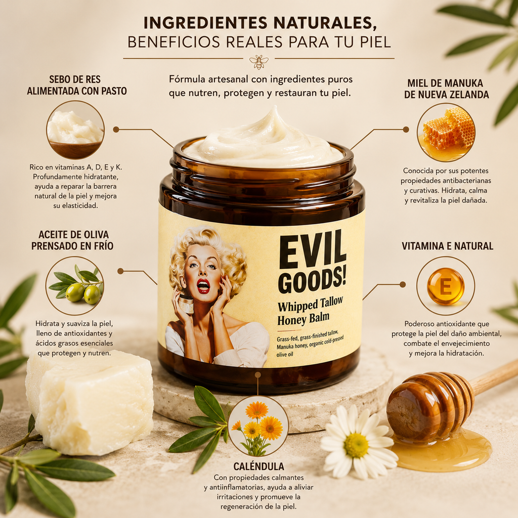 Balsamo Facial - Evil Goods™ Whipped Tallow Repair