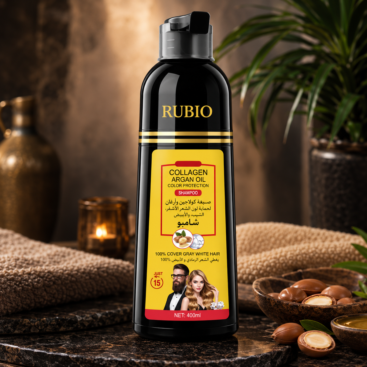 Disaar® ColorFix – Shampoo Pinta Canas 400ml