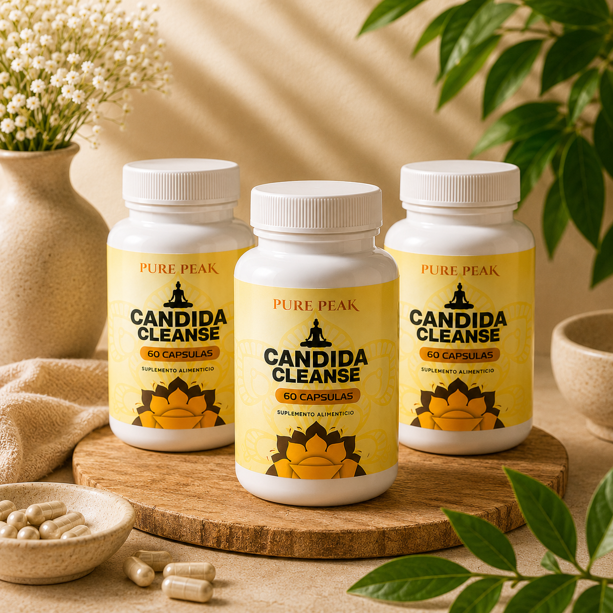 Candida Cleanse Original ™ - 60 Cápsulas