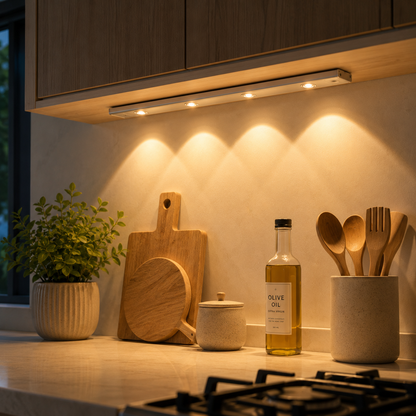 Barra LED Moderna con Sensor de Movimiento 50cm