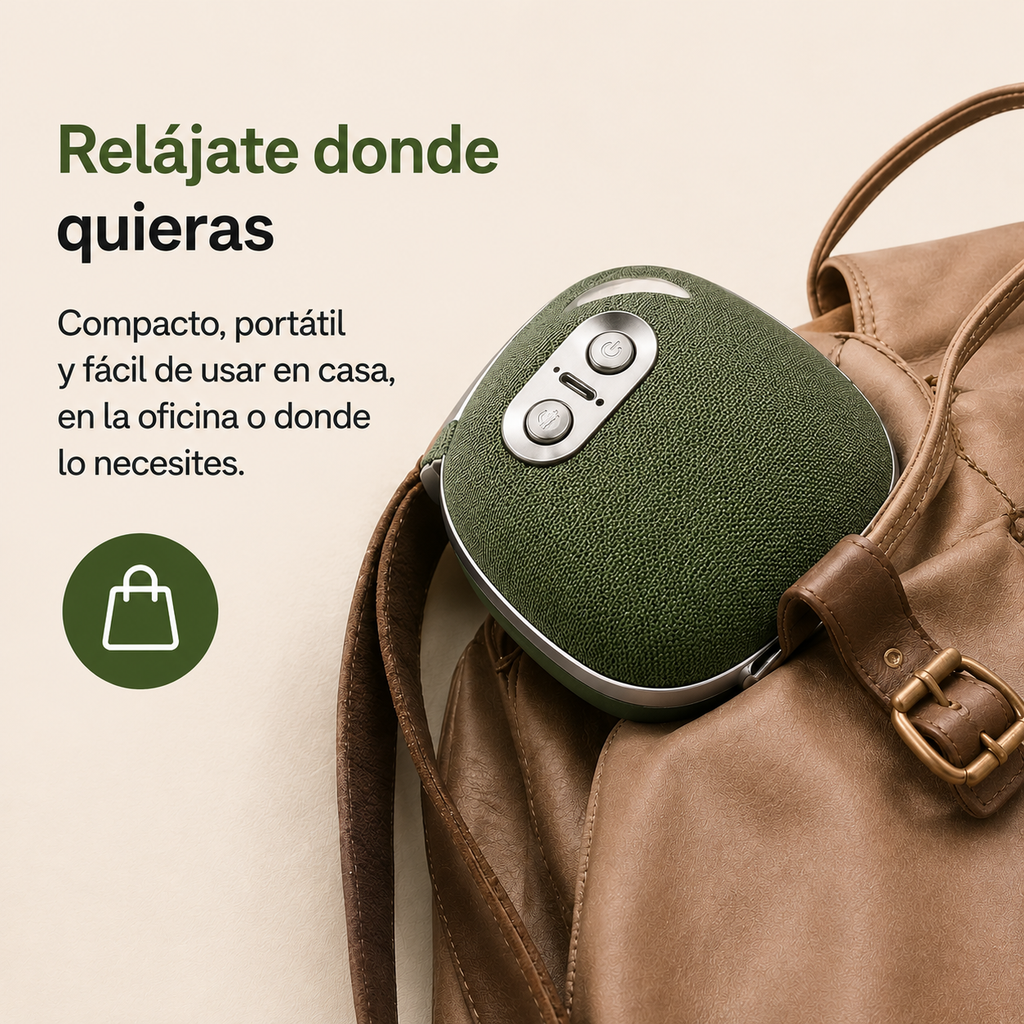 Masajeador De Cuello Con Manos Verde ™