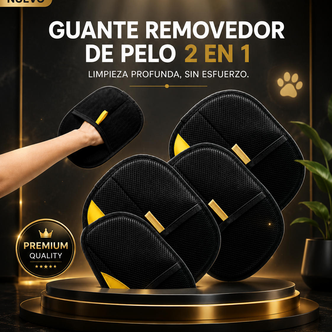 Guante Removedor de Pelo 2 en 1 - Veltik™ FurSweep Pro